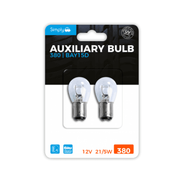 12V 380 Stop & Tail Bulbs (2 Pack) 