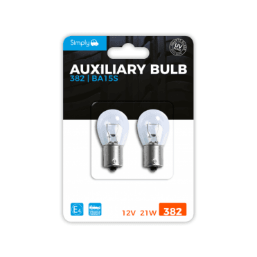 12V 382 Brake/Indicator Bulbs (2 Pack) 