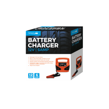 Battery Charger - 12V/6AMP