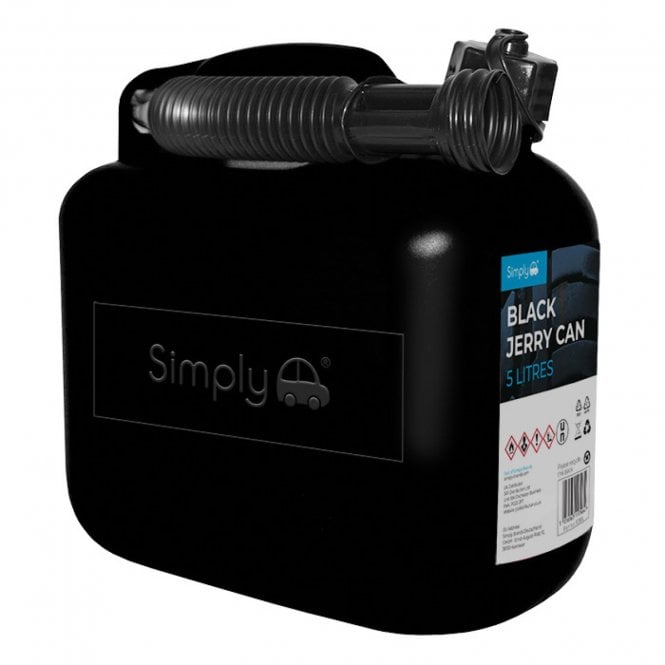 Simply Black Diesel Fuel Can Plastic 5 Litre