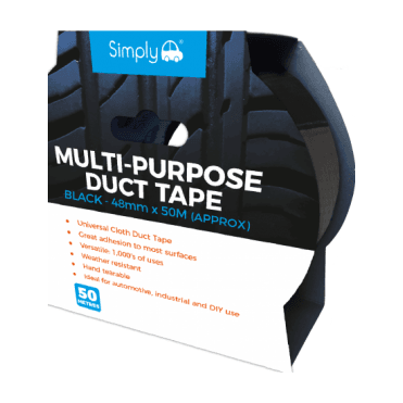 Black Duct Tape 48mm x 50m (Approx)